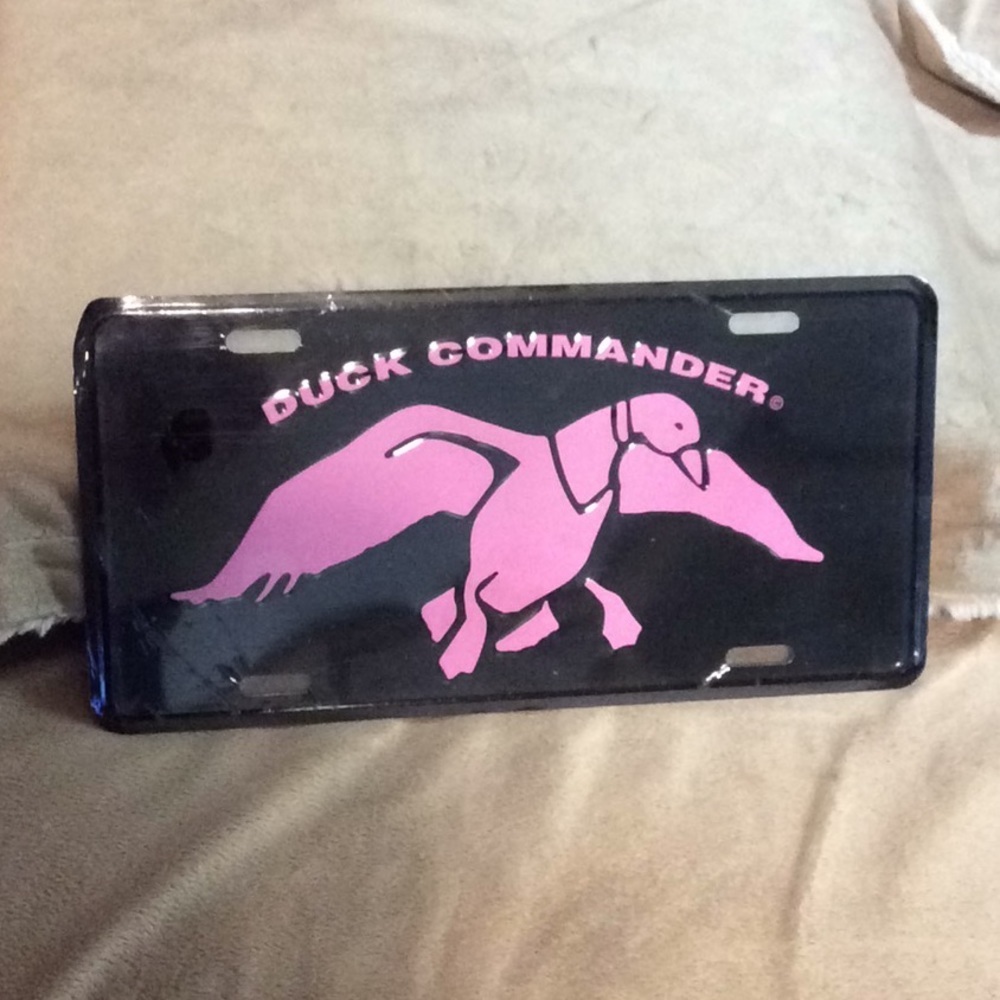 Duck Commander license plate